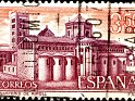 Spain 1970 Santa María De Ripoll Monastery 3.50 PTA Orange Red & Brown Edifil 2006. Subida por Mike-Bell
